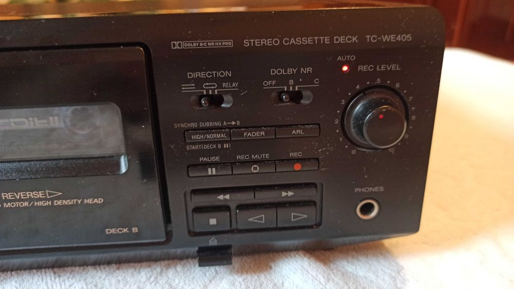 SONY TC-WE 405 дека магнитофон
