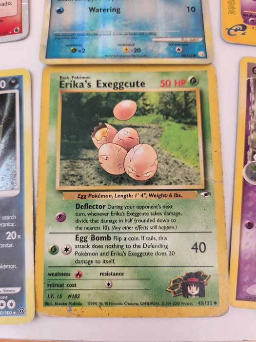 Lote de cartas pokemon