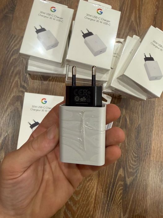 Новый зарядный блок Google Pixel 7 Pro Быстрая зарядка 30 Вт
