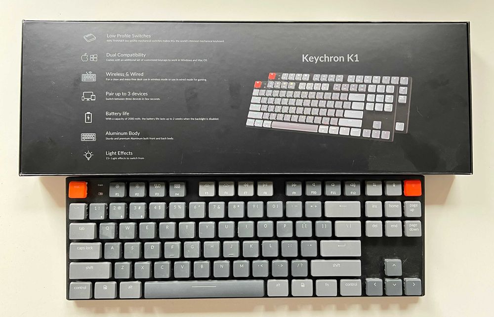 Klawiatura Keychron K1 Wireless Mechanical Keyboard (Version 4 ...