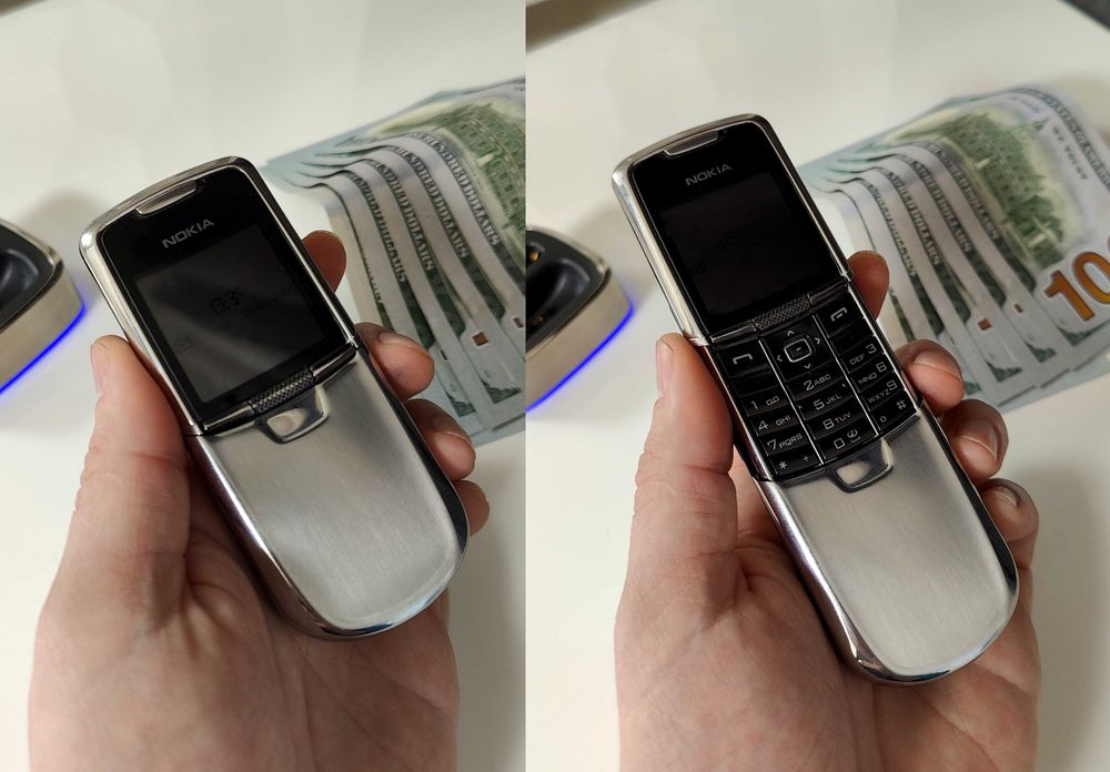 NOKIA 8800 CLASSIC SILVER ! 100% Оригинал Made in Germany !