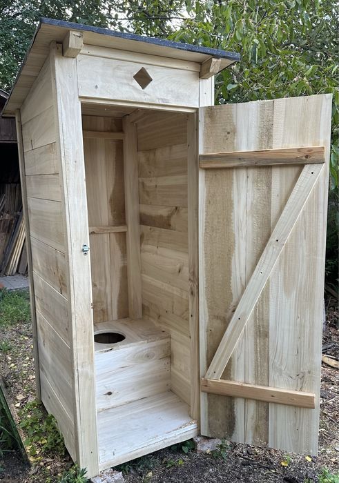 Drewniana toaleta, wychodek, WC  DOWÓZ W CENIE DO 50 KM !