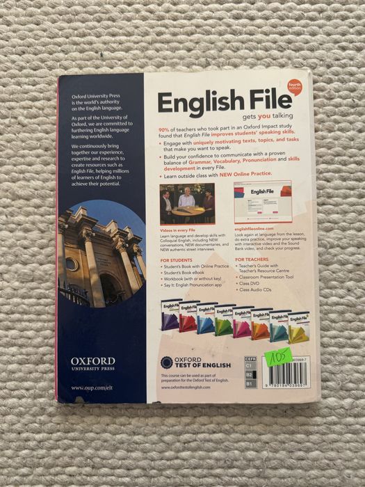 Książka English File Upper-intermediate 4th edition