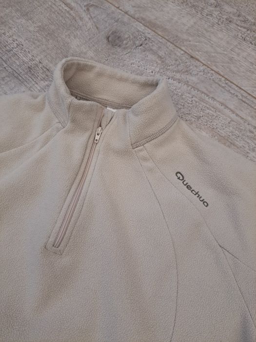 Bluza polarowa damska - Quechua - rozm L - używana - beż