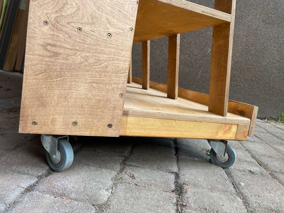 Stojak warsztatowy na płyty, deski