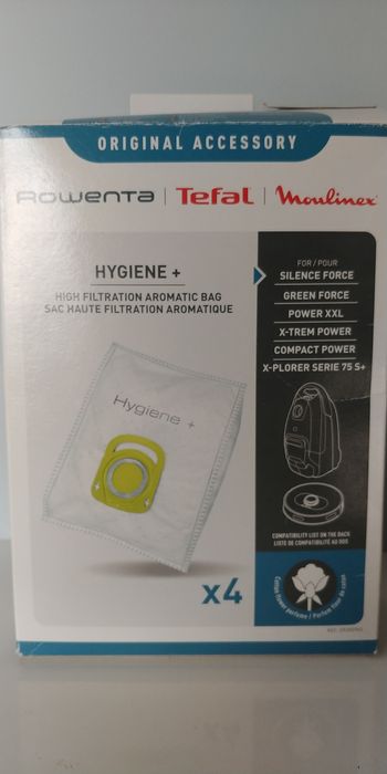 Zestaw worków do odkurzacza Rowenta nowe 4 szt