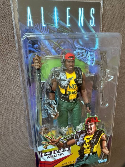 Фігурка Чужі сержант Ел Ейпон NECA Aliens Space Marine Sgt. Apone