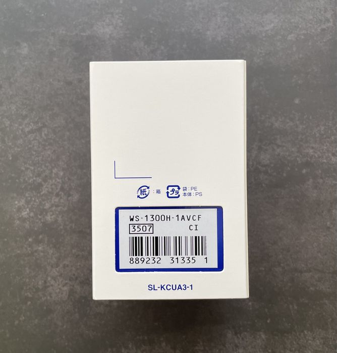 Годинник наручний Casio WS-1300H-1A новий оригінал з підсвіткою