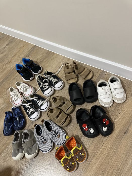 Взуття для хлопчика H&M , Waikiki , nike , adidas , крокси , converse