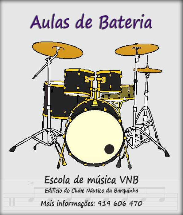 Aulas de Bateria