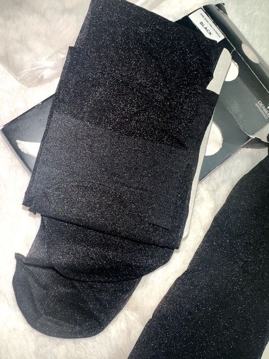 Primark 3 x podkolanówki czarne nowe