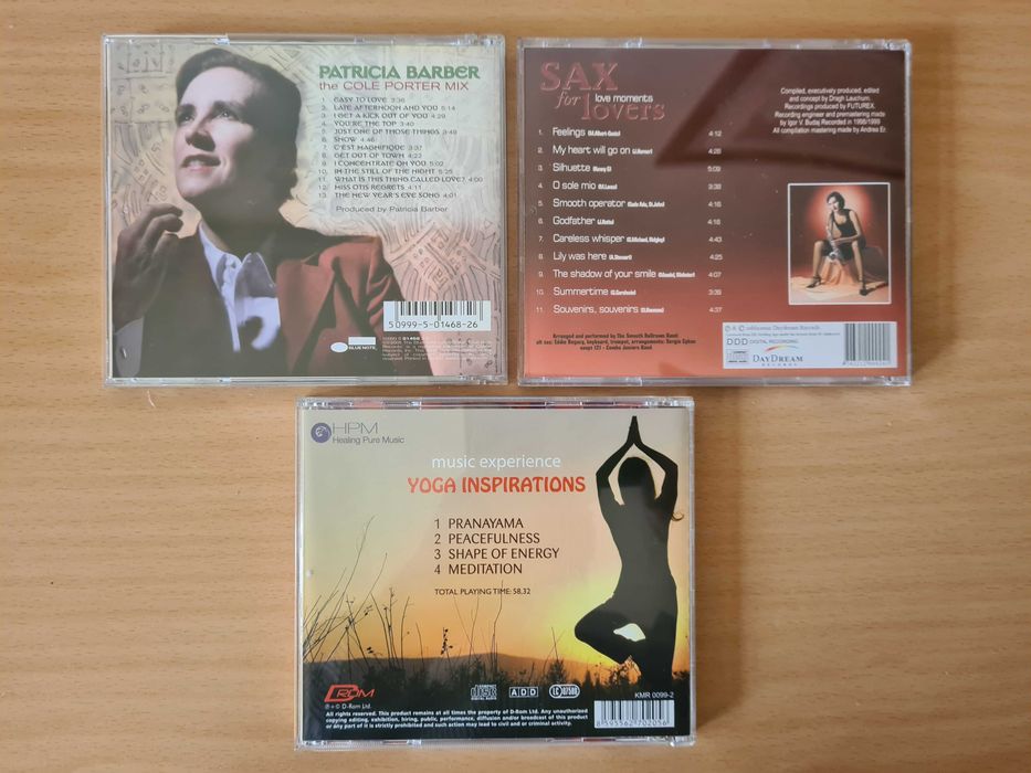 3 CDs audio com música para relaxar