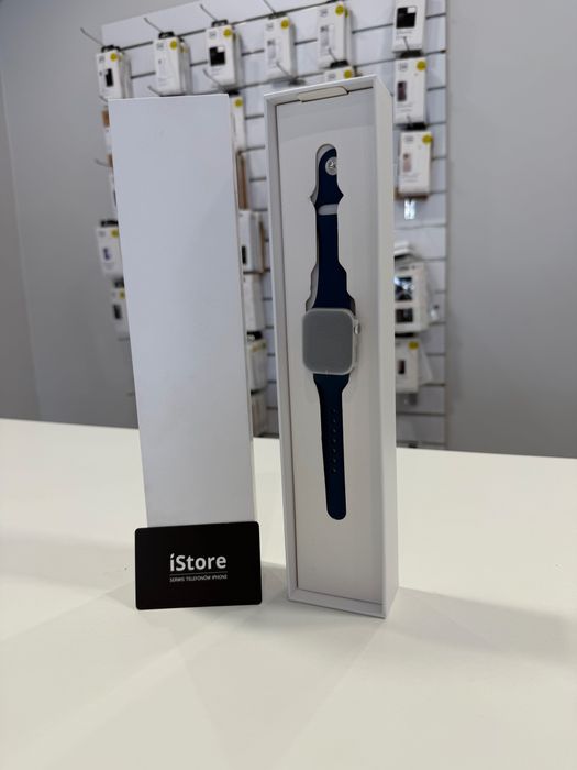 •NOWY•Apple Watch 9 gen. Silver • GPS • 41 mm • GRATISY •GWARANCJA•Raty