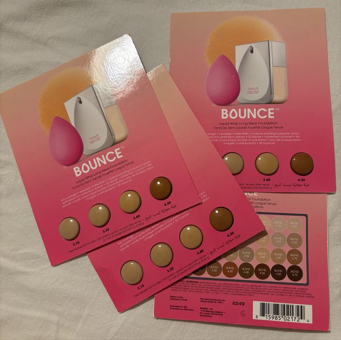 Zestaw BOUNCE by Sephora Podkłady do twarzy Nowy