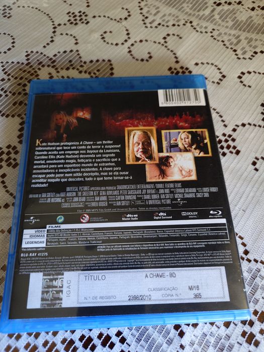 A chave BLU Ray filme