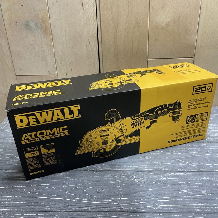 Акумуляторна циркулярна пила 115мм Dewalt DCS571 20V Max