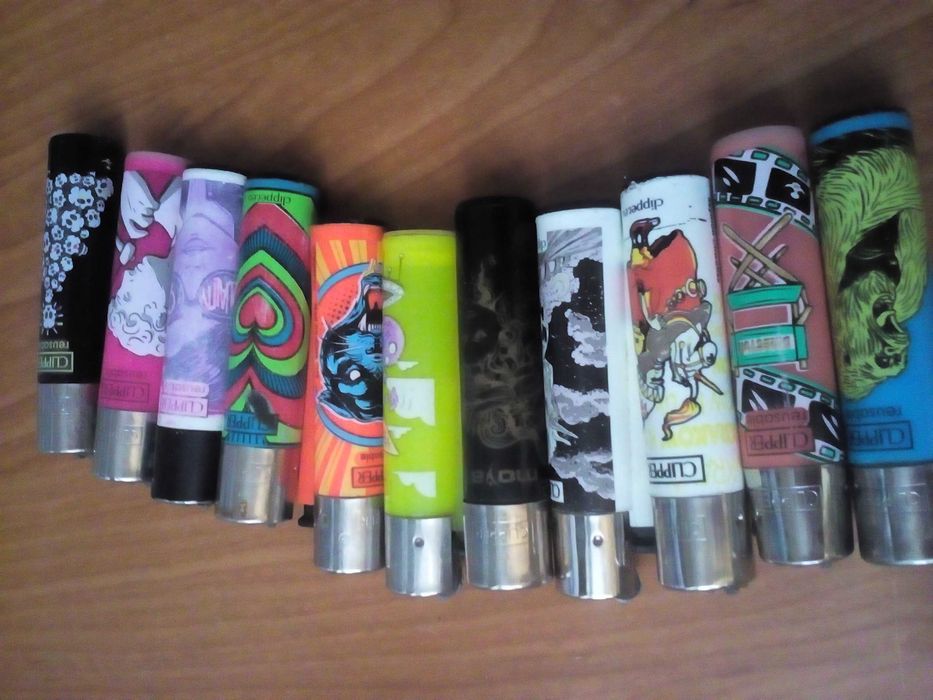 Zapalniczki Clipper 10sztuk