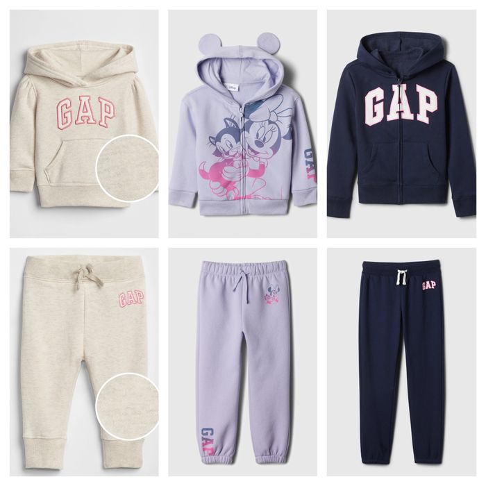 Оригінальні комплекти костюми Gap (від 99 до 128 см)