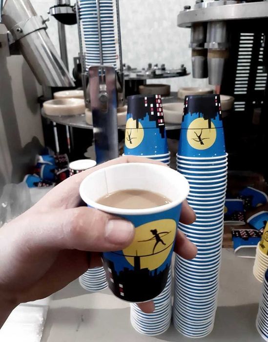 Станок для виробництва паперових стаканів