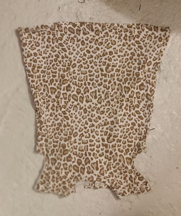 Vestido animal print H&M