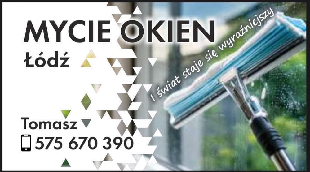 Mycie okien, sprzątanie