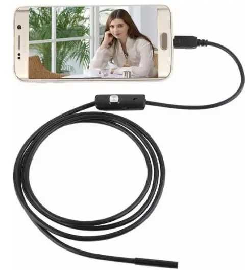 Камера Ендоскоп Android та PC Endoscope, гнучка USB-камера (100P) 5 м