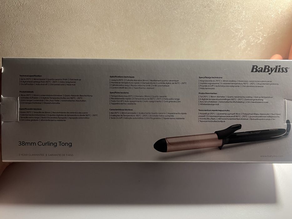Плойка BaByliss 38мм, в ідеальному стані