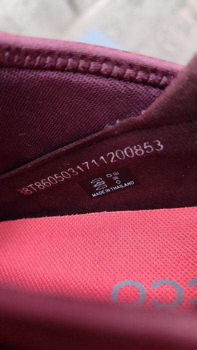 Ecco 38 кросівки жіночі шкіряні кеди туфлі мокасини взуття ессо