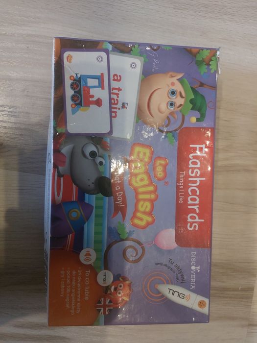 Flashcards kartonowe english