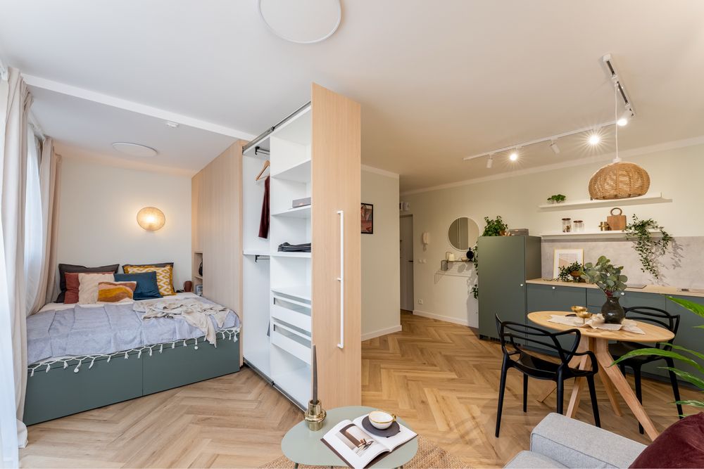 WOLNA OD LIPCA —>Nowoczesna kawalerka 30 m² Centrum Krakowa – ul. Mazowiecka - View 3