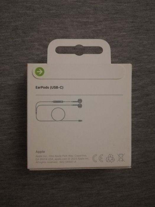 Apple słuchawki USB-C