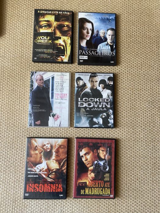 Vários DVD de vários géneros todos impecáveis.