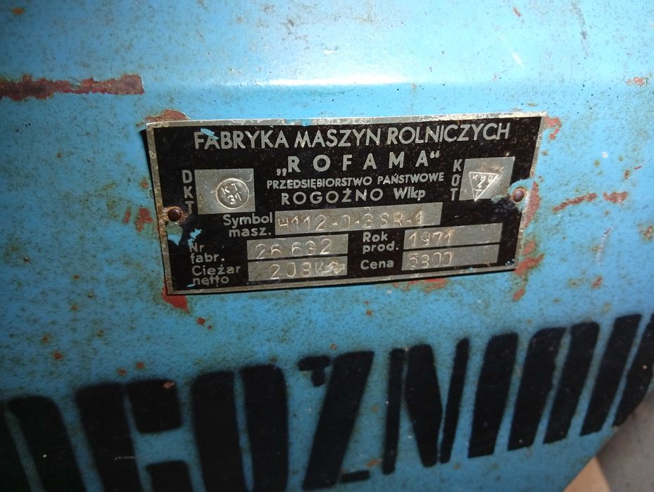 Śrutownik Rofama 1971