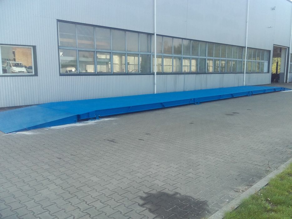 Waga samochodowa 18m 60t z najazdami nie wymaga fundamentow