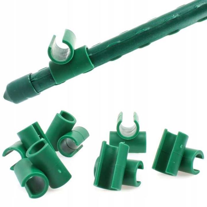 Łączniki do tyczek ogrodowych 11mm - komplet 6 sztuk NOWE