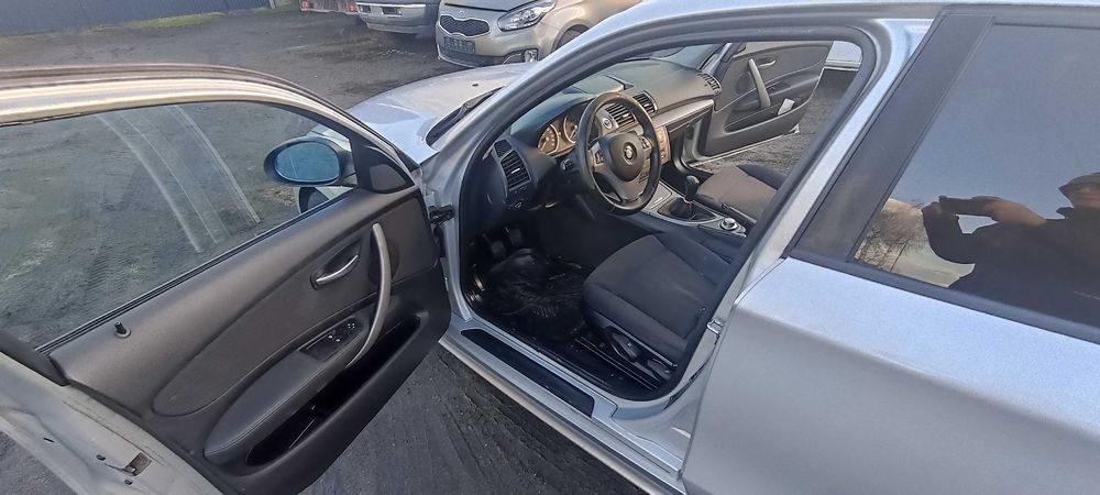 ćwiartka tył tylna błotnik bmw 1 e87 lift lak354/7 titansilber metalic