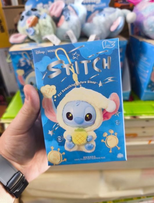 ‼️Стіч‼️Іграшка-брелок стіч-лабубу! Секретний тренд. STITCH. DISNEY
