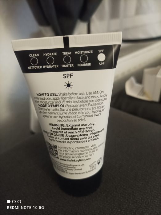 The Inkey List Ochrona przeciwsłoneczna