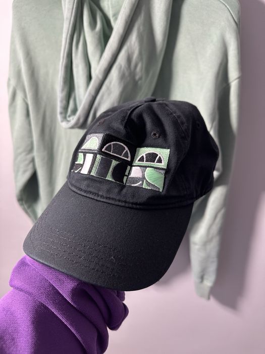 Чорна кепка ellesse , еліс , чорна кепка , rap style drill