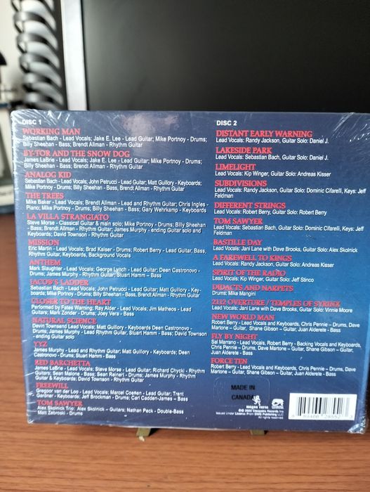 CD duplo An All Star - A Tribute to Rush'