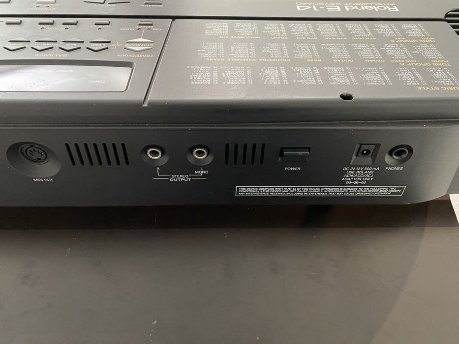 Roland E14 Keyboard456899017489797123