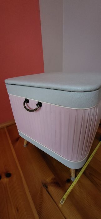 Pufa winylowa dwukolorowa