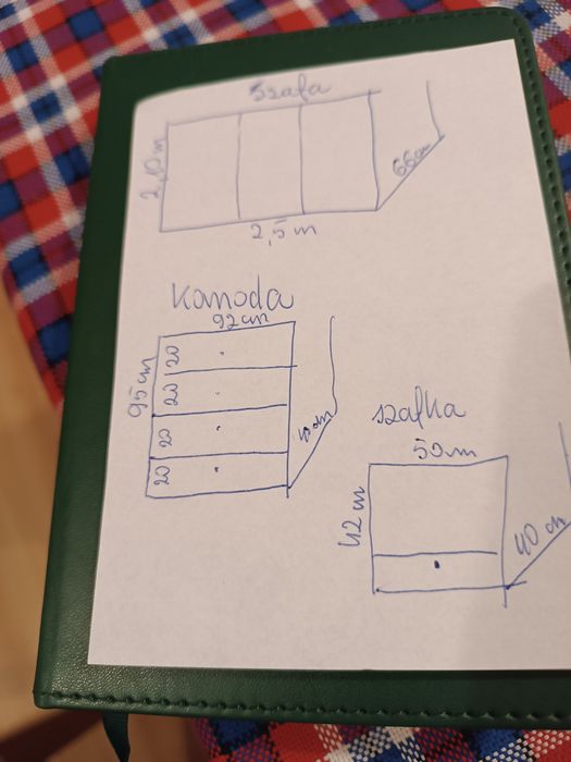 Meble BRW komoda nocna szafka