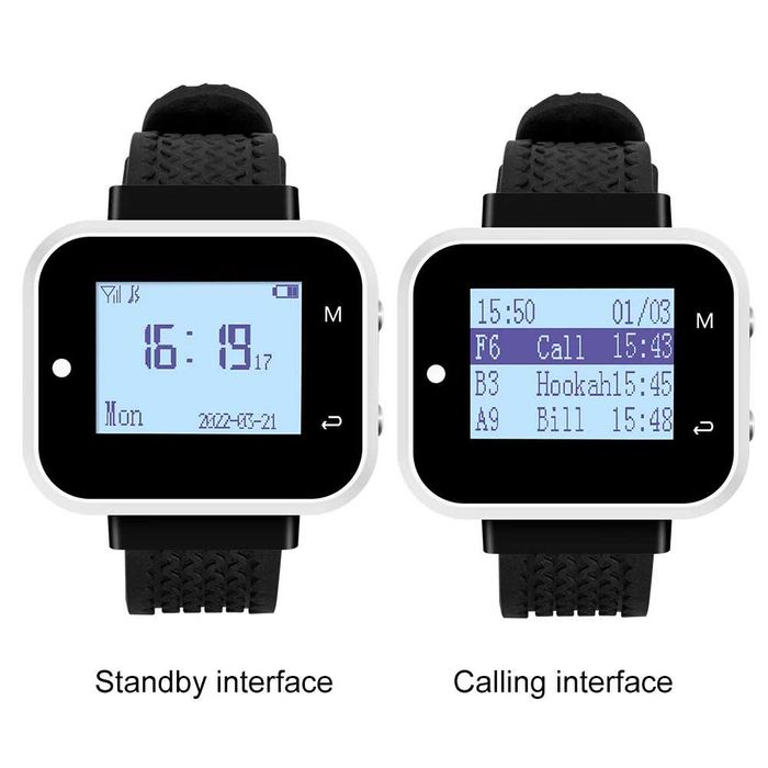 Botão Chamada de empregado de mesa