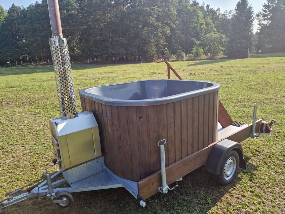 Mobilna sauna i jacuzzi wypożyczalnia