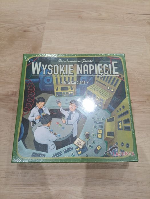 Wysokie Napięcie gra planszowa NOWA FOLIA
