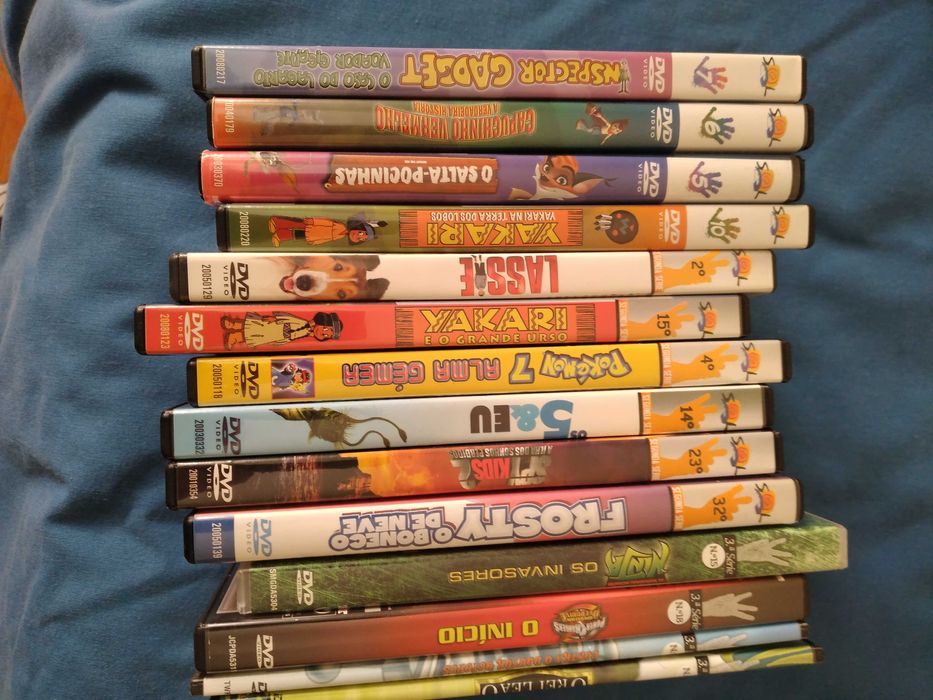 Coleção de DVDs Infantis