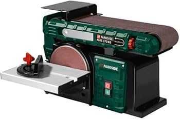 Lixadeira de cinta e disco PARKSIDE PBTS 370 B2 370 watts Nova