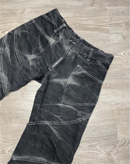 Kone helsinki джинси 2yk casual авангард 30 розмір чорні