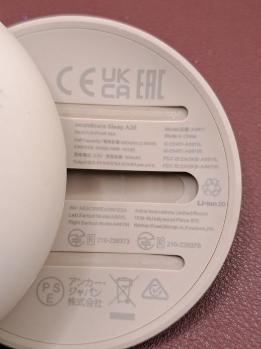 Anker Soundcore Sleep A20 – Słuchawki bezprzewodowe do spania Bluetooth